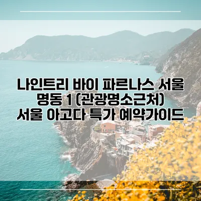 나인트리 바이 파르나스 서울 명동 1 (관광명소근처) 서울 아고다 특가 예약가이드
