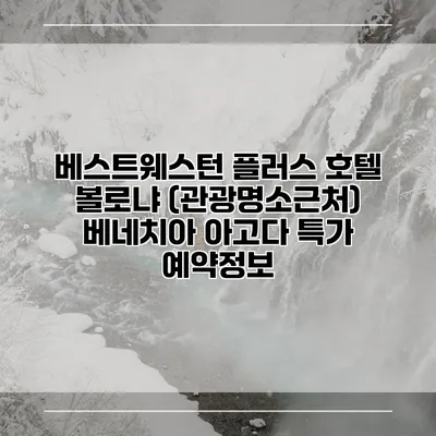 베스트웨스턴 플러스 호텔 볼로냐 (관광명소근처) 베네치아 아고다 특가 예약정보