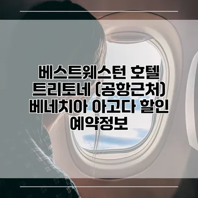 베스트웨스턴 호텔 트리토네 (공항근처) 베네치아 아고다 할인 예약정보