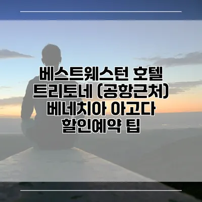 베스트웨스턴 호텔 트리토네 (공항근처) 베네치아 아고다 할인예약 팁