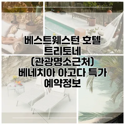 베스트웨스턴 호텔 트리토네 (관광명소근처) 베네치아 아고다 특가 예약정보