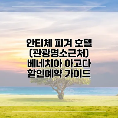 안티체 피겨 호텔 (관광명소근처) 베네치아 아고다 할인예약 가이드