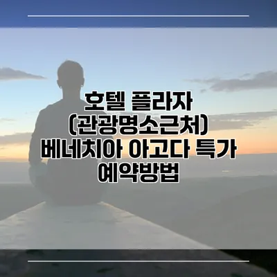 호텔 플라자 (관광명소근처) 베네치아 아고다 특가 예약방법
