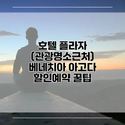호텔 플라자 (관광명소근처) 베네치아 아고다 할인예약 꿀팁
